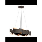 Lustre ovale à LED Kichler Moderne 42993OZLED vieux bronze