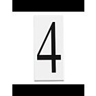 Lampe de no. de porte Kichler 4304 blanc