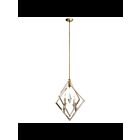 Suspendu Kichler Layan 43051PN 4-lumières 60W nickel poli