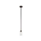 Mini suspendu Kichler Braelyn 43060OZ 1-lumière 60W vieux bronze