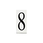 Lampe de no. de porte Kichler 4308 blanc