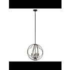 Lustre à 1 étage Kichler Montavello 43096OZ 4-lumières 60W vieux bronze
