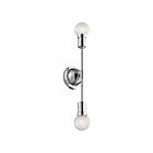 Applique murale Kichler Armstrong 43195CH 2-lumières 60W chrome