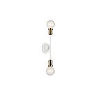 Applique murale Kichler Armstrong 43195WH 2-lumières 60W blanc