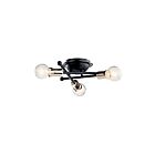 Plafonnier Kichler Armstrong 43196BK 3-lumières 100W noir