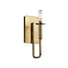 Applique murale Kichler Alden 43363NBR 1-lumière 60W laiton naturel