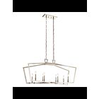 Lustre linéaire Kichler Abbotswell 43494PN 8-lumières 60W nickel poli