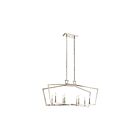 Lustre linéaire Kichler Abbotswell 43494PN 8-lumières 60W nickel poli