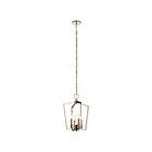 Suspendu de foyer Kichler Abbotswell 43498PN 4-lumières 60W nickel poli