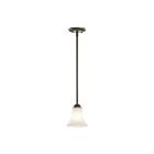 Mini suspendu Kichler Keiran 43511OZ 1-lumière 100W vieux bronze