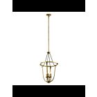 Suspendu de foyer Kichler Thisbe 43535NBR 4-lumières 60W laiton naturel