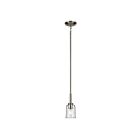 Kichler 43674NICLR 1-Lumière 100W Nickel brossé Suspendu