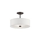Plafonnier semi-encastré Kichler Shailene 43675OZ 3-lumières 100W vieux bronze