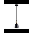 Mini suspendu Kichler Danika 43682BK 1-lumière 100W noir