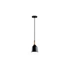 Mini suspendu Kichler Danika 43682BK 1-lumière 100W noir