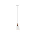 Mini suspendu Kichler Danika 43682WH 1-lumière 100W blanc