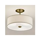 Kichler 43692NBR 3-Lights Shailene 225W Plafonnier semi encastré 