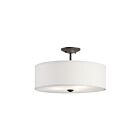 Plafonnier semi-encastré Kichler Shailene 43692OZ 3-lumières 75W vieux bronze