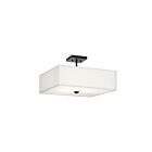 Plafonnier semi-encastré Kichler Shailene 43693BK 3-lumières 225W Noir