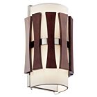 Applique murale Kichler Cirus 43756AUB 2-lumières 60W teint châtain
