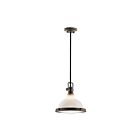 Suspendu Kichler Hatteras 43765OZ 1-lumière 100W vieux bronze