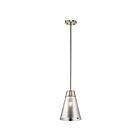 Mini suspendu Kichler Rowland 43792NI 1-lumière 100W nickel brossé