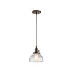 Mini suspendu Kichler Avery 43850OZ 1-lumière 100W vieux bronze