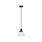 Suspendu Kichler 43851BK 1-lumière 100W Noir
