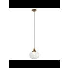 Mini suspendu Kichler Avery 43852NBR 1-lumière 100W laiton naturel