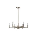 Lustre à 1 étage Kichler Erzo 43859SN 6-lumières 60W nickel satiné