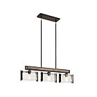 Lustre linéaire Kichler Aberdeen 43896OZ 3-lumières 100W vieux bronze