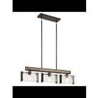 Lustre linéaire Kichler Aberdeen 43896OZ 3-lumières 100W vieux bronze