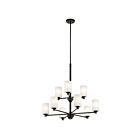 Lustre à 2 étages Kichler Joelson 43924OZ 9-lumières 100W vieux bronze