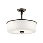 Suspendu transformable Kichler Joelson 43925OZ 3-lumières 100W vieux bronze