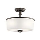 Plafonnier à LED Kichler Joelson 43926OZL18 3-lumières 10W vieux bronze