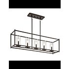 Lustre linéaire Kichler Crosby 43995OZ 5-lumières 60W vieux bronze