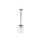 Mini suspendu Kichler Crosby 43996CH 1-lumière 100W chrome