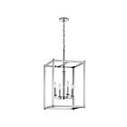 Suspendu de foyer Kichler Crosby 43998CH 4-lumières 60W chrome