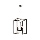 Suspendu de foyer Kichler Crosby 43998OZ 4-lumières 60W vieux bronze