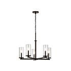 Lustre à 1 étage Kichler Crosby 43999OZ 5-lumières 60W vieux bronze