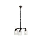 Mini Chandelier Kichler Winslow 44029OZ 3-lumières 75W vieux bronze