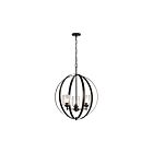 Lustre à 1 étage Kichler Winslow 44034OZ 3-lumières 75W vieux bronze