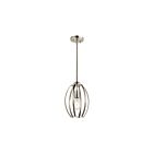 Suspendu Kichler Tao 44054NI 1-lumière 75W nickel brossé