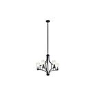 Lustre à 1 étage Kichler Vara 44072DBK 5-lumières 60W noir vieilli