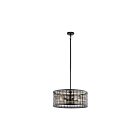 Lustre rond Kichler Aldergate 44076BK 4-lumières 75W noir