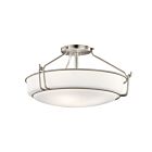 Plafonnier semi-encastré Kichler Alkire 44086NI 4-lumières 75W nickel brossé