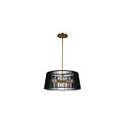 Suspendu Kichler 44171BK 3-Lumières Noir