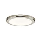 Plafonnier rond Kichler Zero 44246NILED30 18.5W nickel brossé