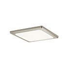 Plafonnier carré Kichler Zero 44249NILED30 24W nickel brossé