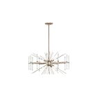 Lustre rond Kichler Eris 44276PN 8-lumières 60W nickel poli
